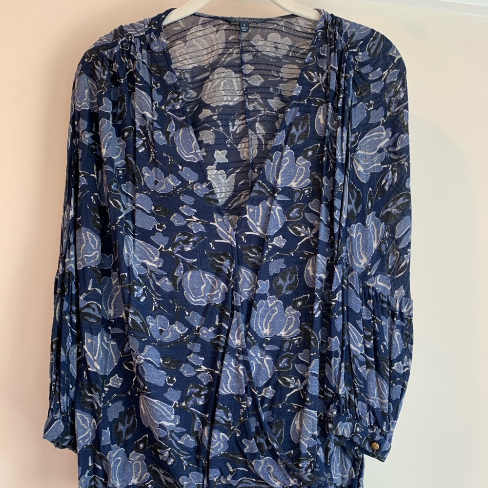 Lucky Brand Cross Front Shirt